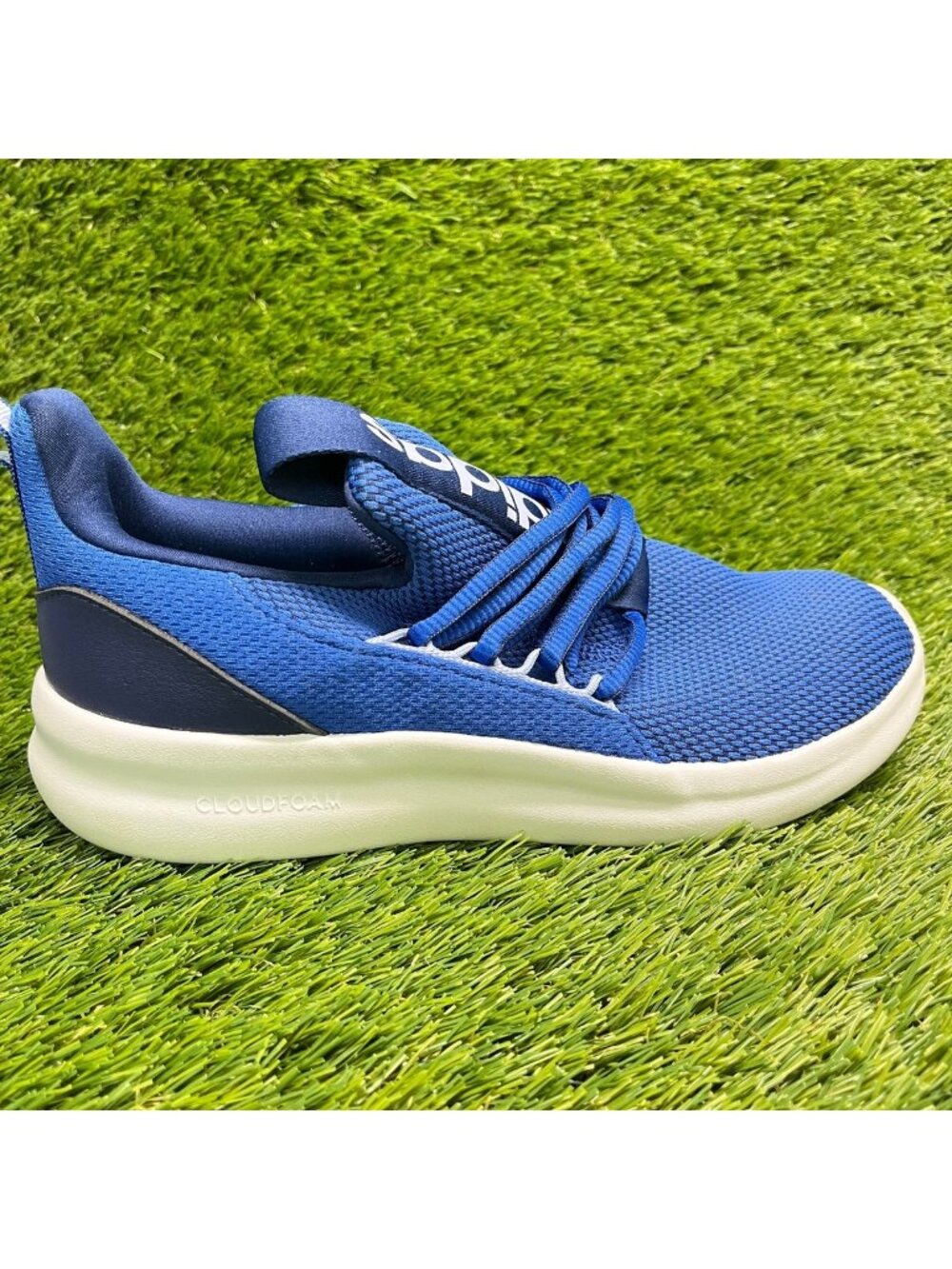 Adidas Lite Racer Adapt 7.0 Boys Size 5Y Blue Athletic Running Shoes Sneakers